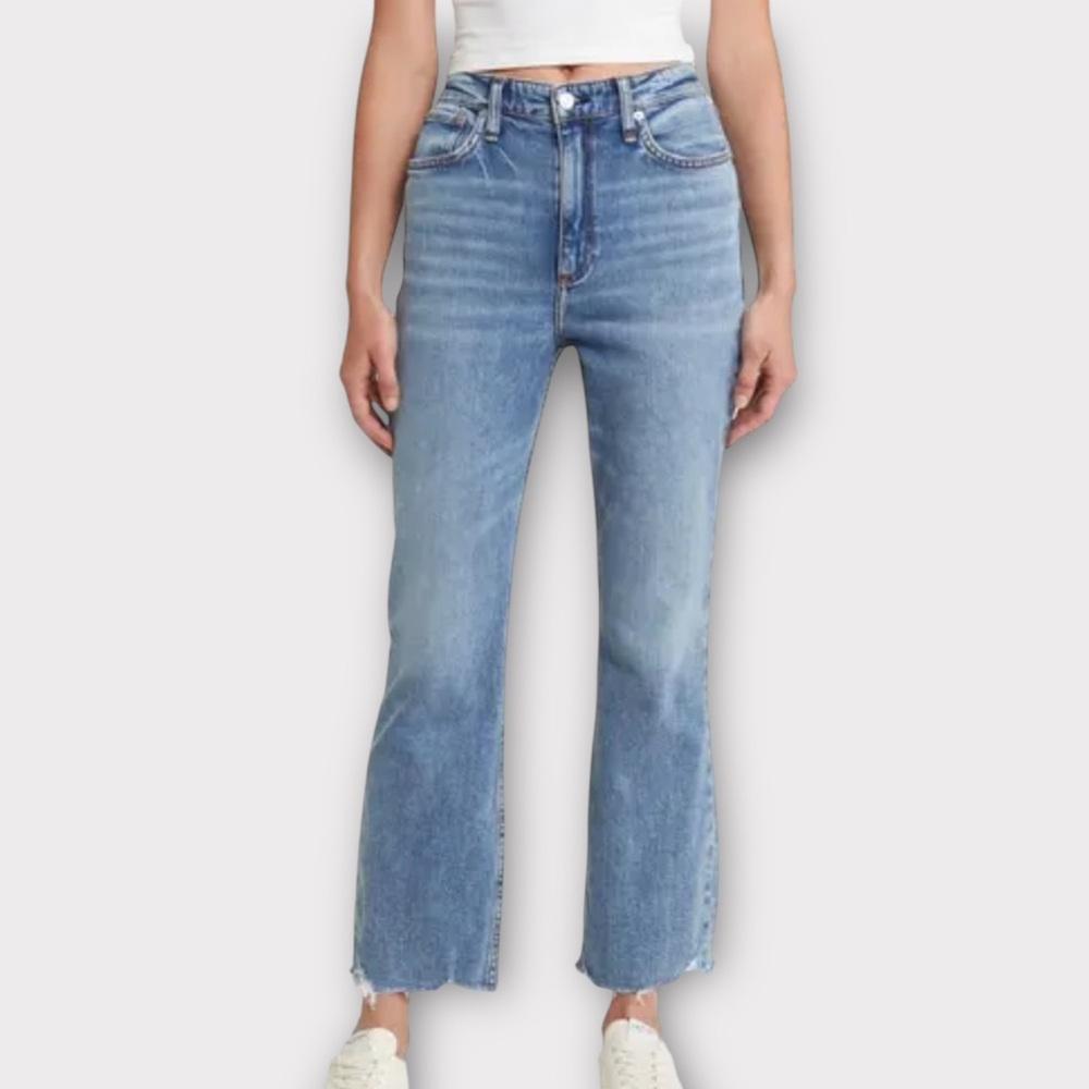 rag & bone Light Blue Cropped Jeans